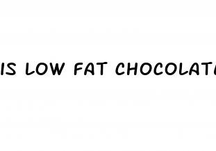 is low fat chocolate milk good for weight loss