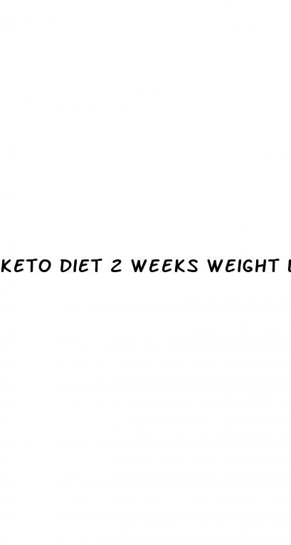 keto diet 2 weeks weight loss