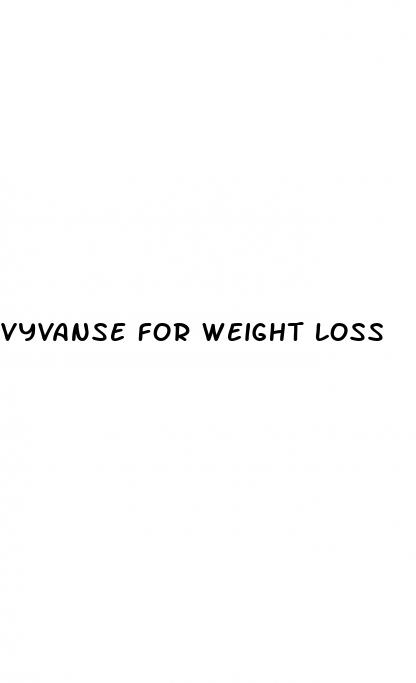 vyvanse for weight loss
