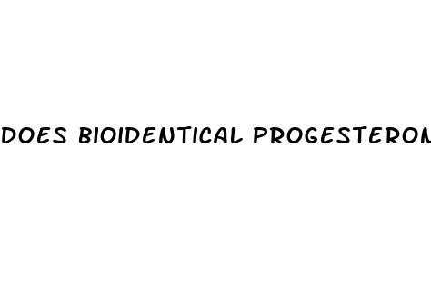 does bioidentical progesterone help with weight loss