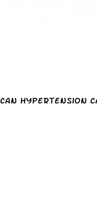 can hypertension cause weight loss