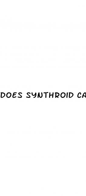 does synthroid cause weight loss