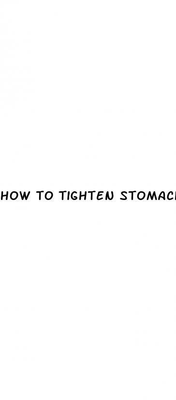how to tighten stomach skin after weight loss