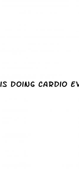 is doing cardio everyday bad for weight loss