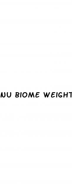 nu biome weight loss