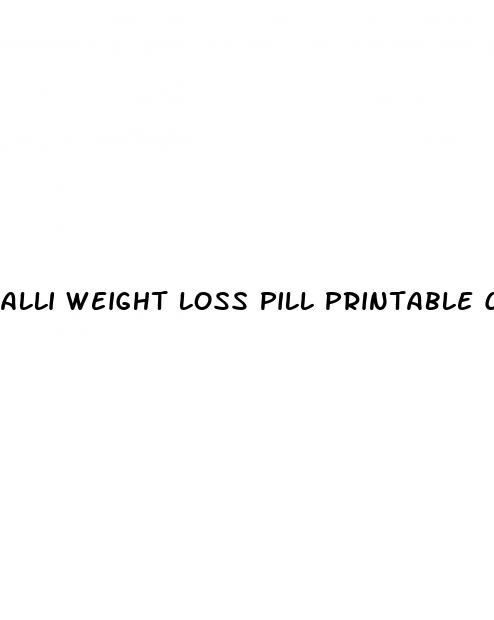 alli weight loss pill printable coupon