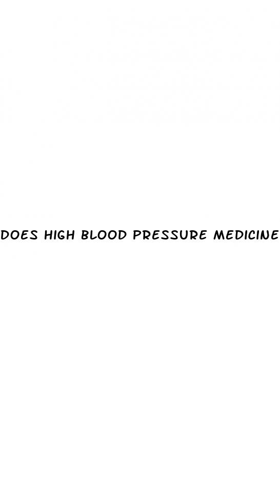does high blood pressure medicine cause weight loss