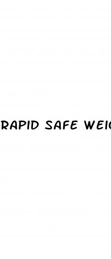 rapid safe weight loss pills