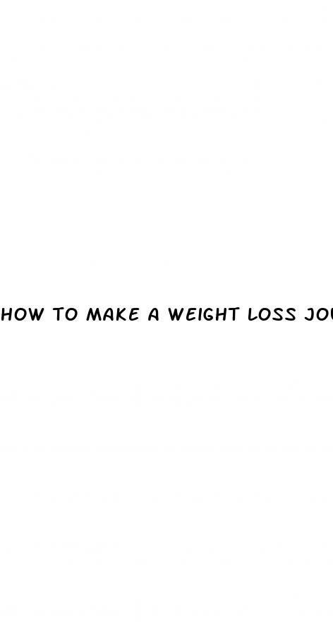 how to make a weight loss journal