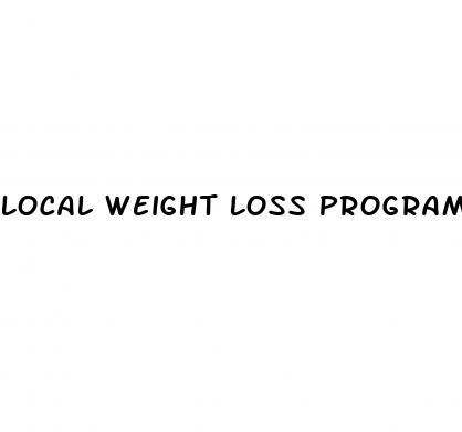 local weight loss programs