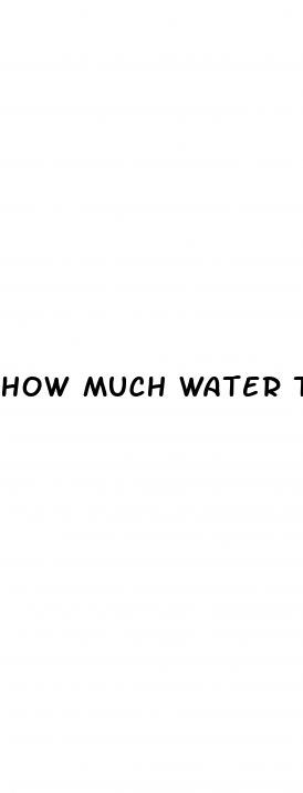 how much water to aid weight loss