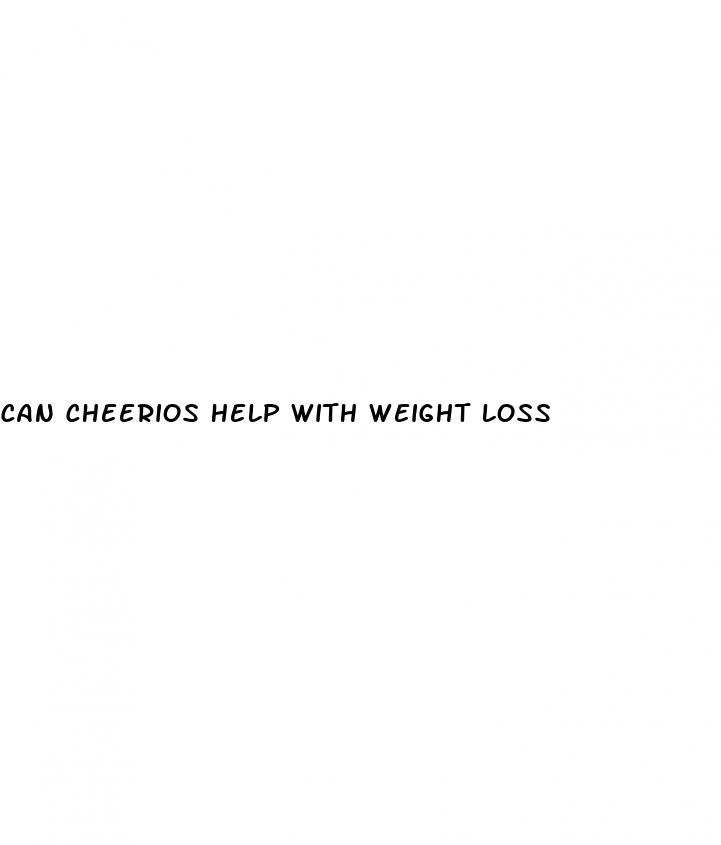 can cheerios help with weight loss