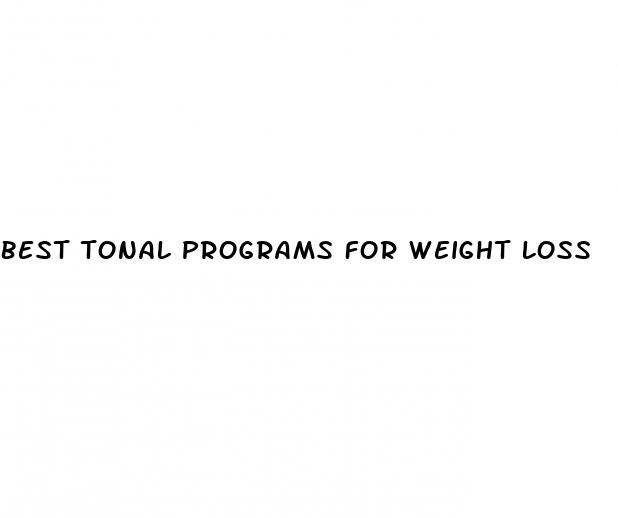 best tonal programs for weight loss