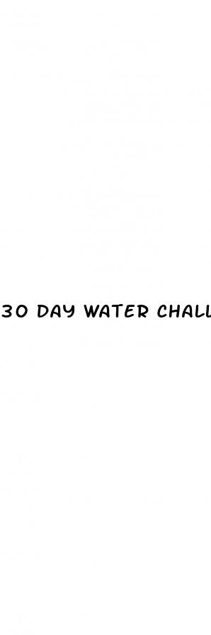 30 day water challenge weight loss results