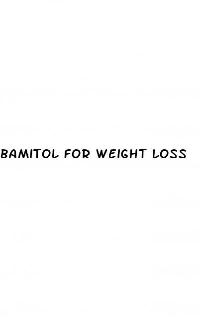bamitol for weight loss