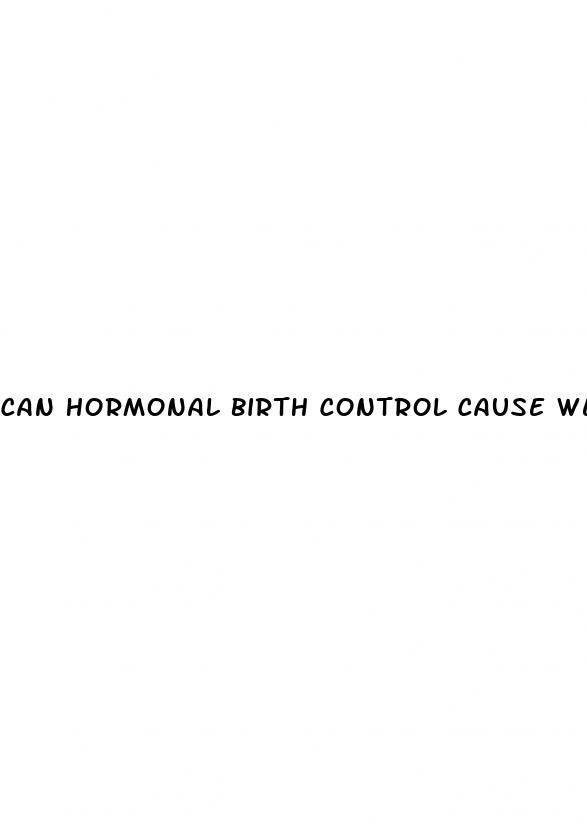 can hormonal birth control cause weight loss