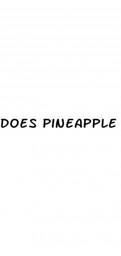 does pineapple promote weight loss