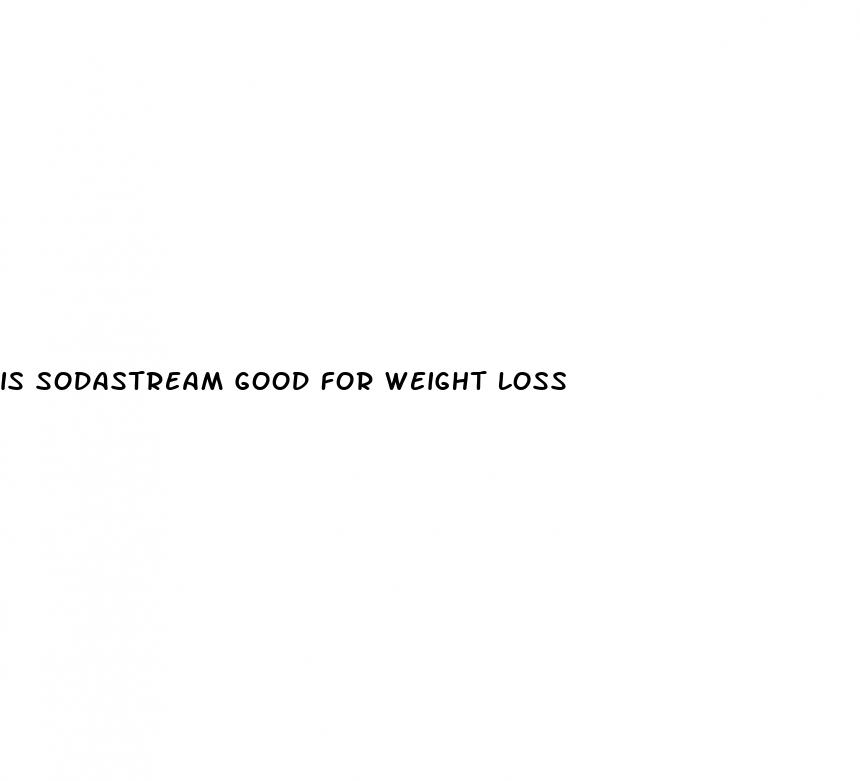 is sodastream good for weight loss