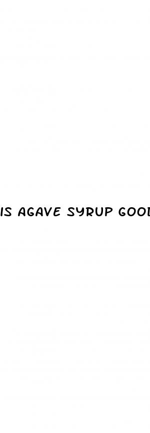 is agave syrup good for weight loss