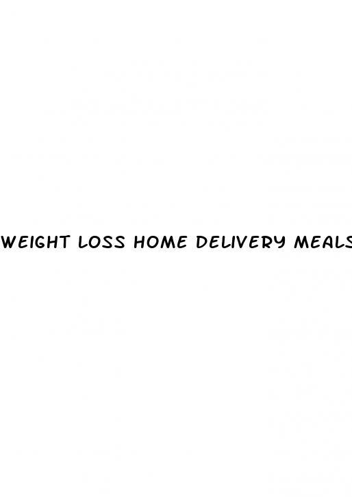weight loss home delivery meals