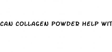 can collagen powder help with weight loss