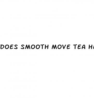 does smooth move tea help with weight loss