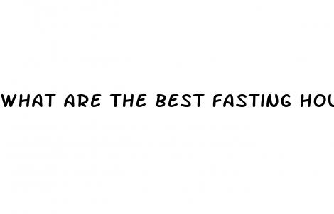 what are the best fasting hours for weight loss