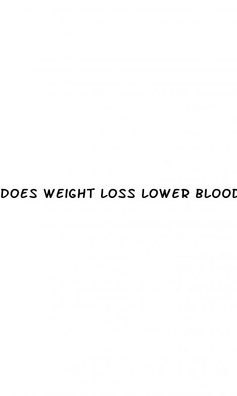 does weight loss lower blood sugar