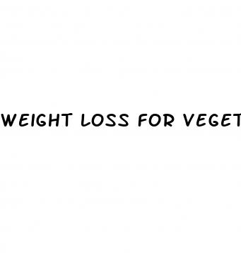 weight loss for vegetarians