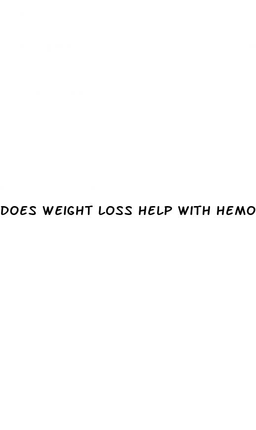 does weight loss help with hemorrhoids