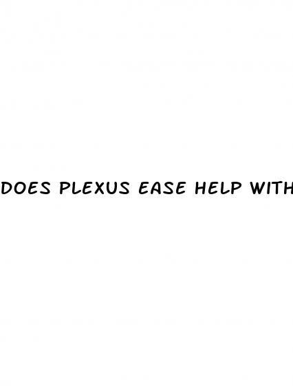 does plexus ease help with weight loss