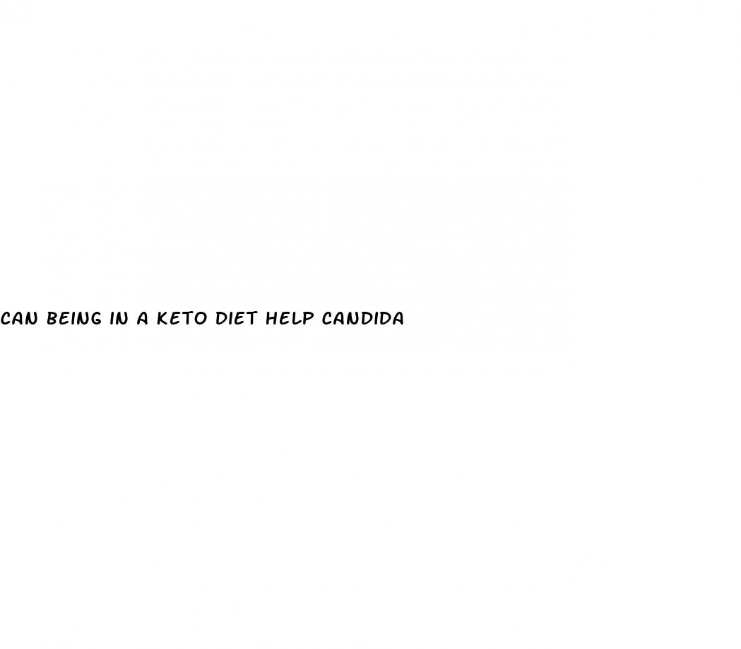 can being in a keto diet help candida