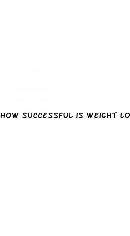 how successful is weight loss surgery