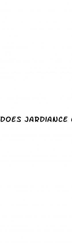 does jardiance cause weight loss