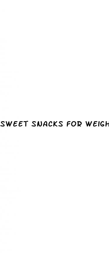 sweet snacks for weight loss
