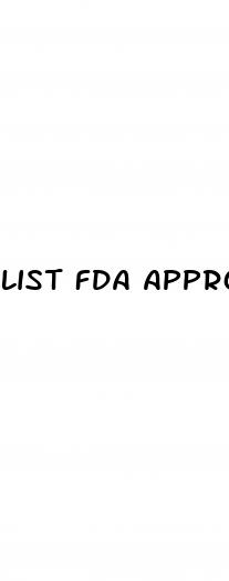 list fda approved weight loss pills over the counter