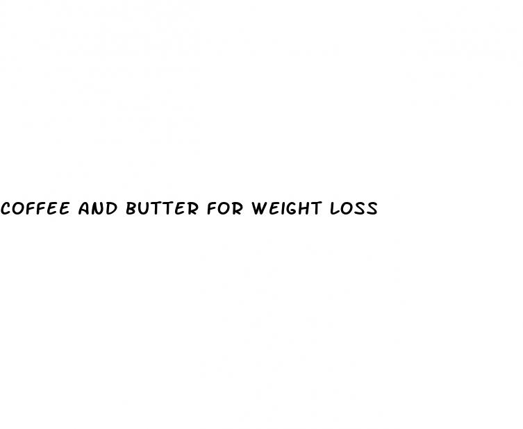coffee and butter for weight loss