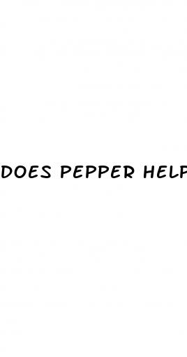 does pepper help with weight loss