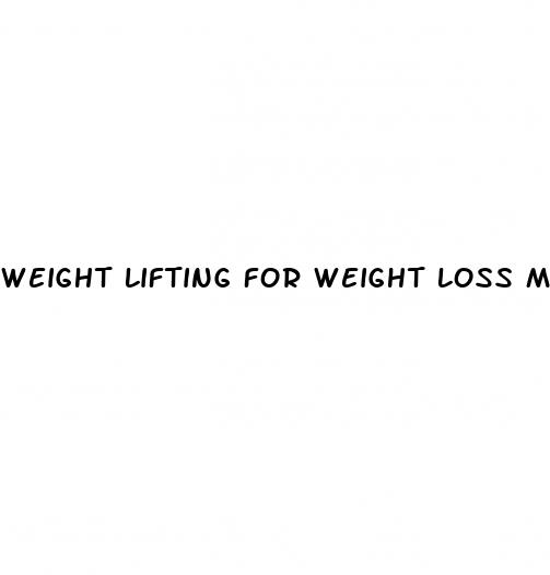 weight lifting for weight loss meal plan