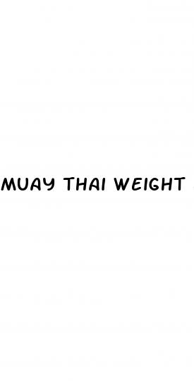 muay thai weight loss