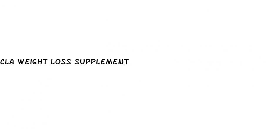 cla weight loss supplement