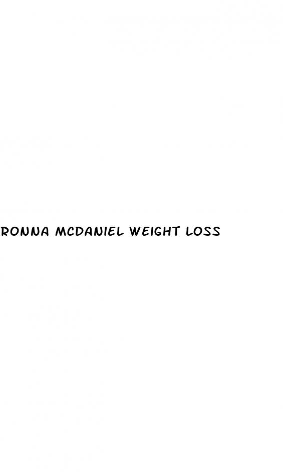 ronna mcdaniel weight loss