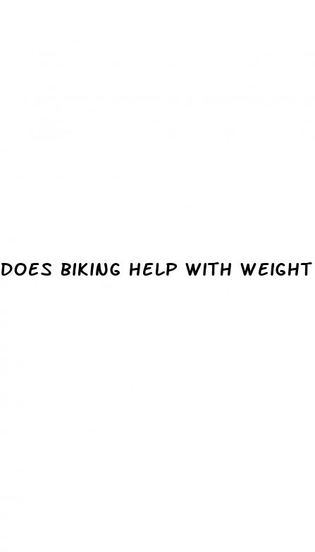 does biking help with weight loss