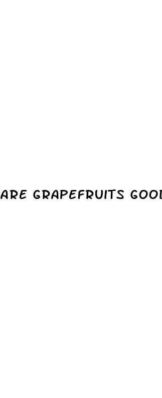 are grapefruits good for weight loss