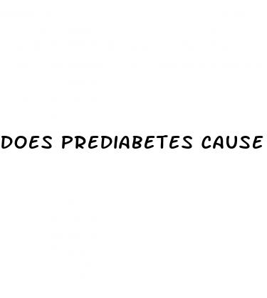 does prediabetes cause weight loss