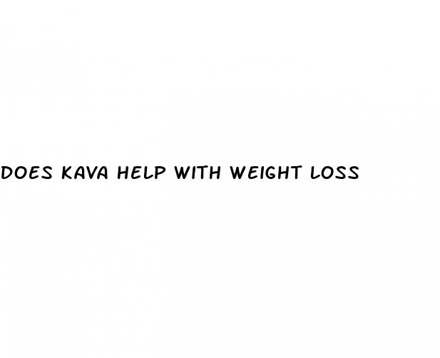 does kava help with weight loss