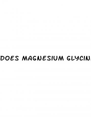 does magnesium glycinate help with weight loss