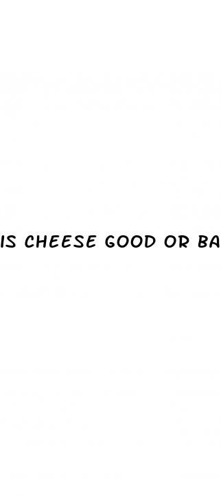 is cheese good or bad for weight loss