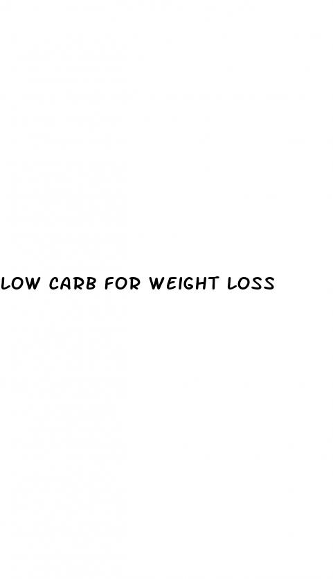 low carb for weight loss