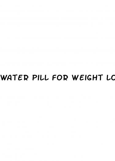 water pill for weight loss diuretic